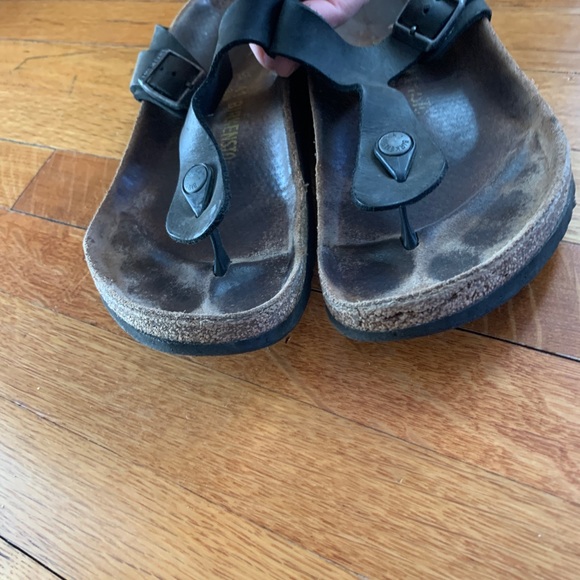 Birkenstock Gizah 41 Black Leather - Picture 5 of 6